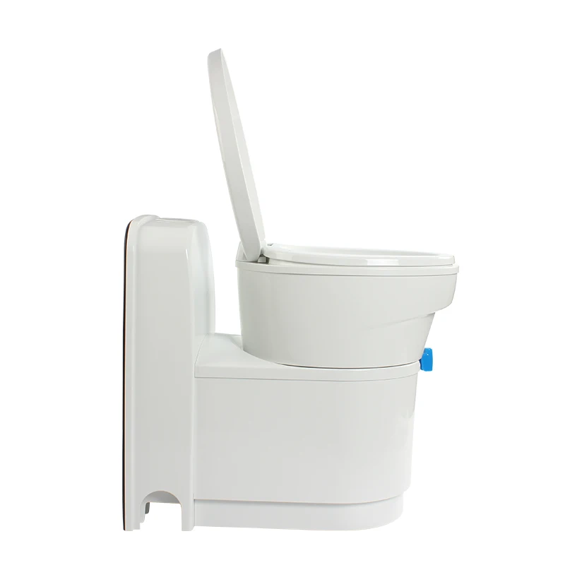ملحقات RV عالية الجودة، أبيض كهربائي خفيف الوزن PP، صندوق قابل للدوران، مرحاض RV
