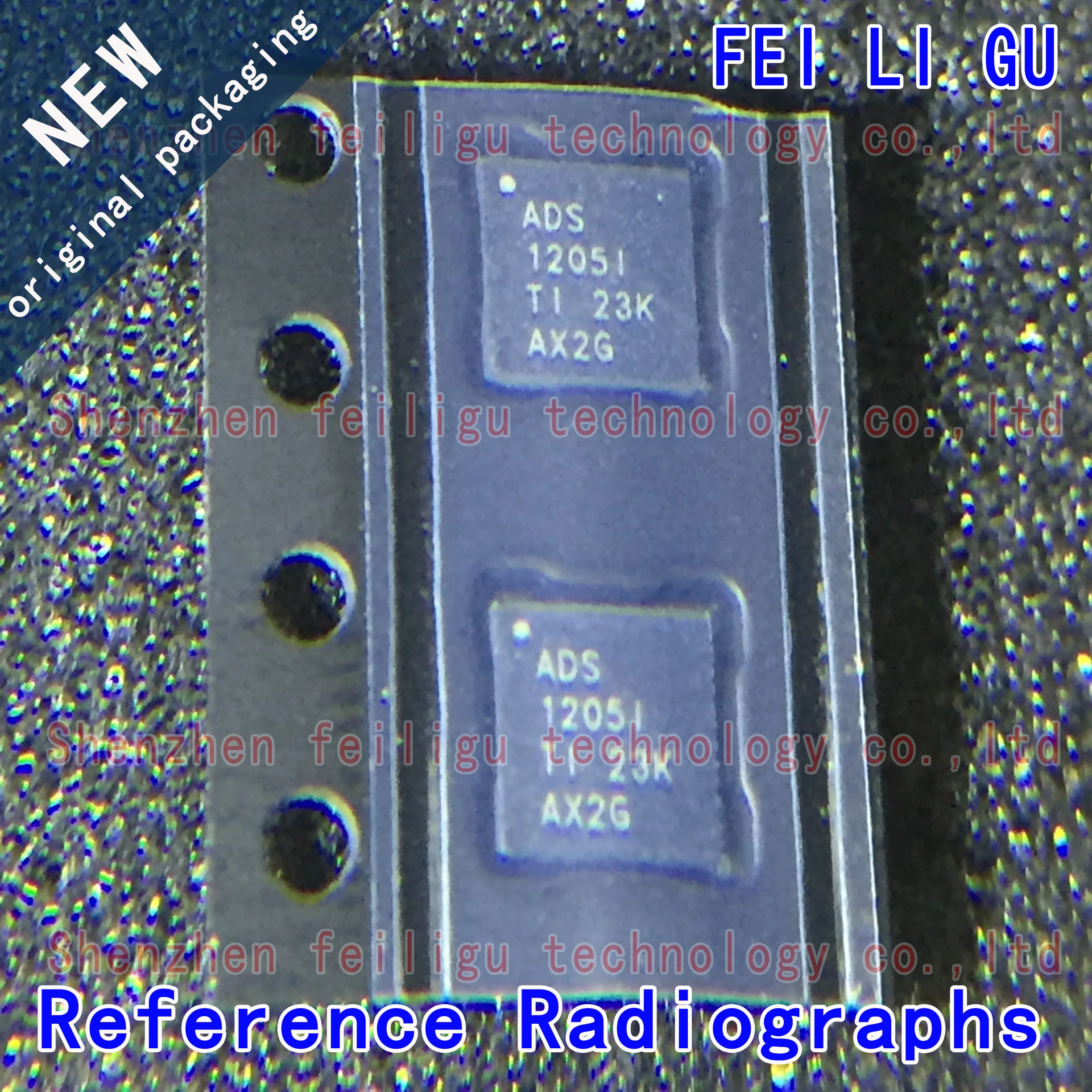 1~25PCS New Original ADS1205IRGER ADS1205IRGET ADS1205I Package:VQFN 24 Modulator ADC/DAC Dedicated Chip