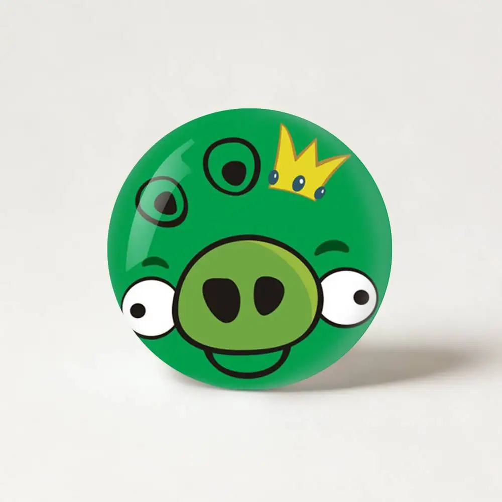 B-BIRD Game A-Angry-y B-Bird-S Badge Creative Pins Brooch for Bag Clothes Hat Decor Gifts Fans Collect