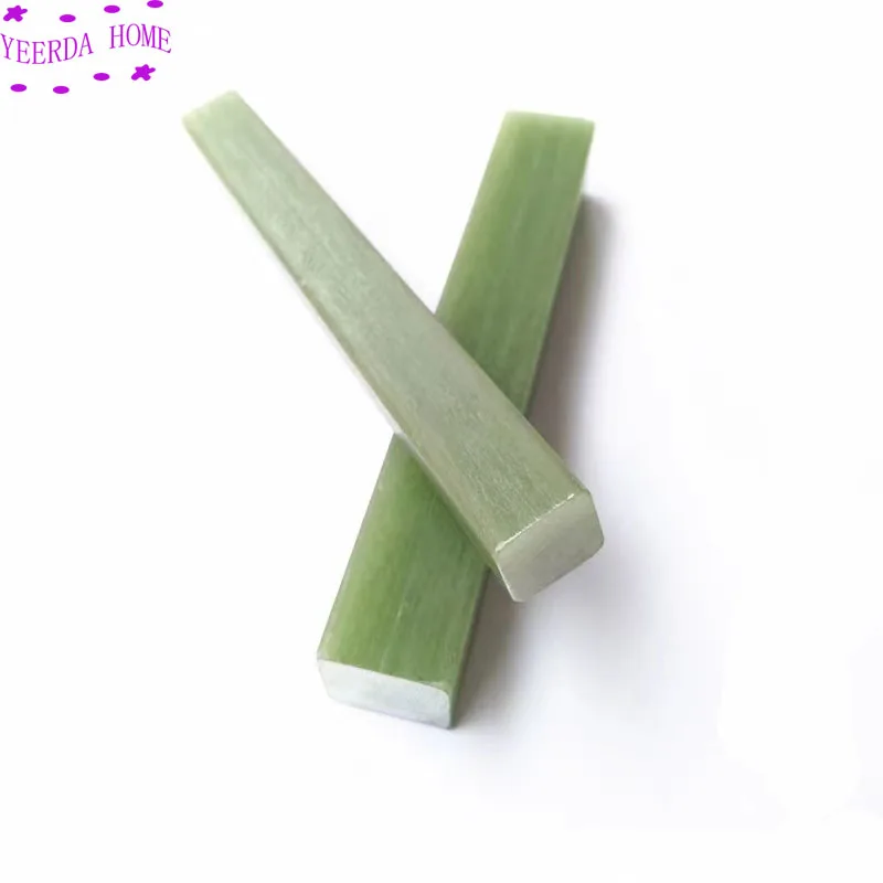Square Epoxy resin rod bar FR4 epoxy bar High hardness Water-green fiberglass rod Insulating DIY material