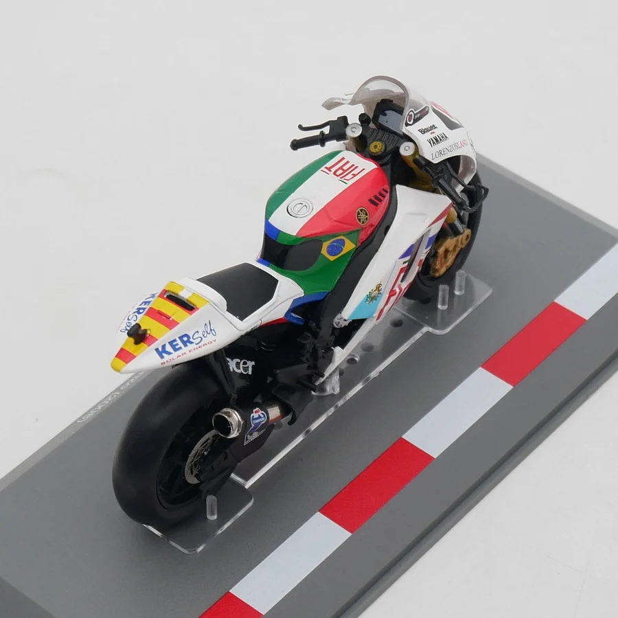 IXO 1:18 Scale Diecast Alloy GP 2008 YZR-M1 Motorcycle Toys Cars Model Classics Adult Collection Souvenir Gifts Static Display