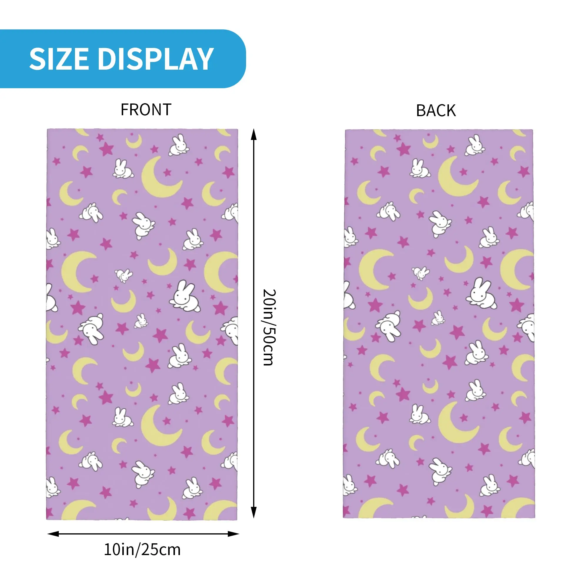 Sailor Print Super Moon Girl Bandana Winter Neck Warmer Men Windproof Wrap Face Scarf Ski Japanese Anime Manga Gaiter Headband