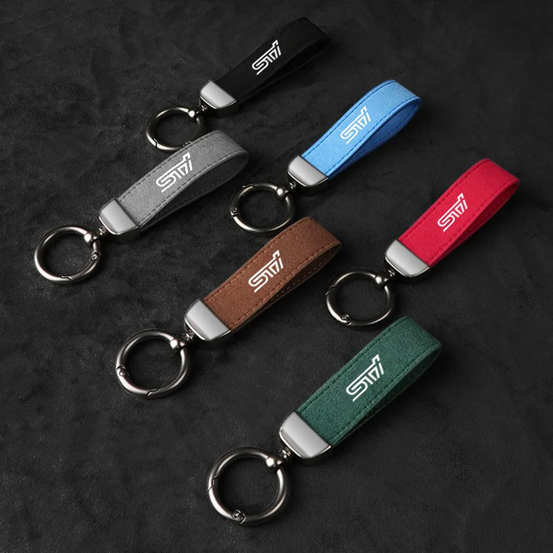 Car Keychain Key Ring Anti-loss Keyring Pendants For Subaru STI Legacy Crosstrek XV Outback Tribeca Levorg BRZ Exiga Accessories