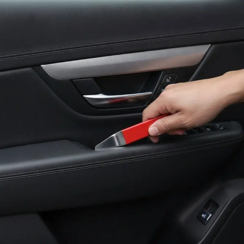 Durable Stainless Steel Car Trim Removal Pry Tool Kit for Auto Door Panel Audio Radio Interior Disassembly