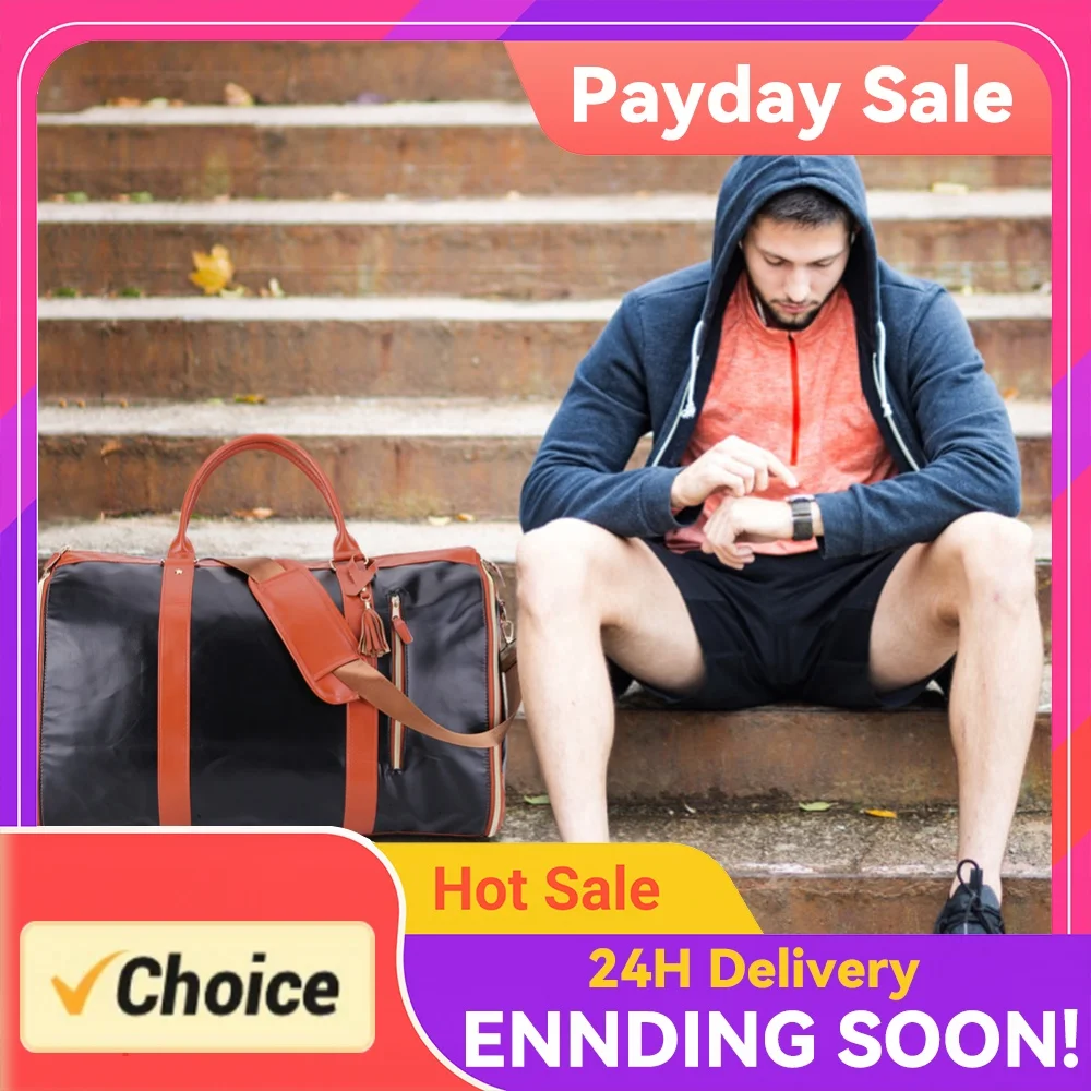 Sports Carry Bag Multifunctional Yoga Sports Handbag Large Capacity Foldable Wear- Accessories for Travel Swimming
