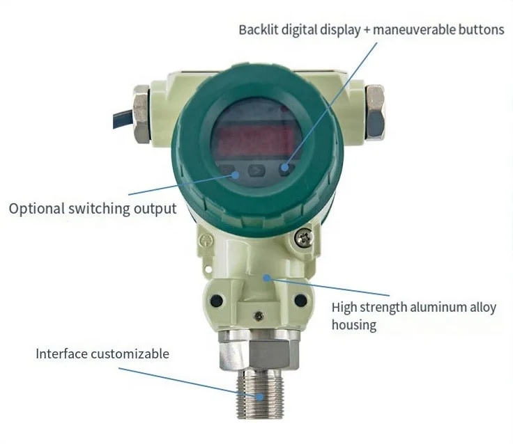 Hydraulic viyke pressure transmitter 4 20ma sensor transducer kit pressure transducer barksdale pressure transducer transmitter