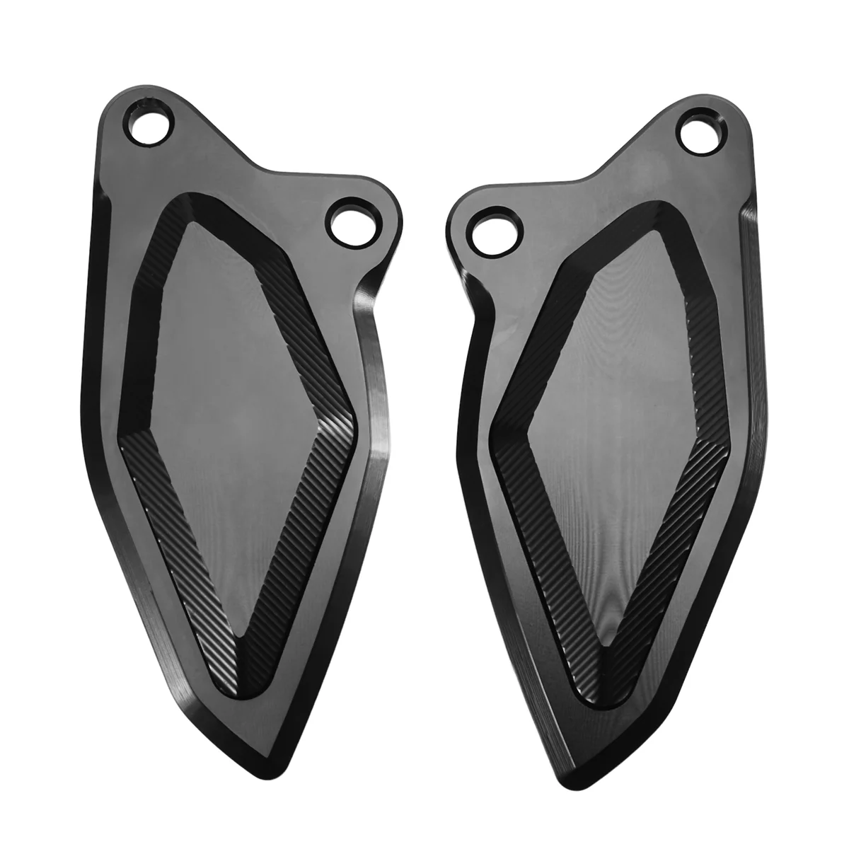 

look-Motorcycle Footrest Heel Guard Cover Rearsets Foot Rest Peg Protector for 660 2024