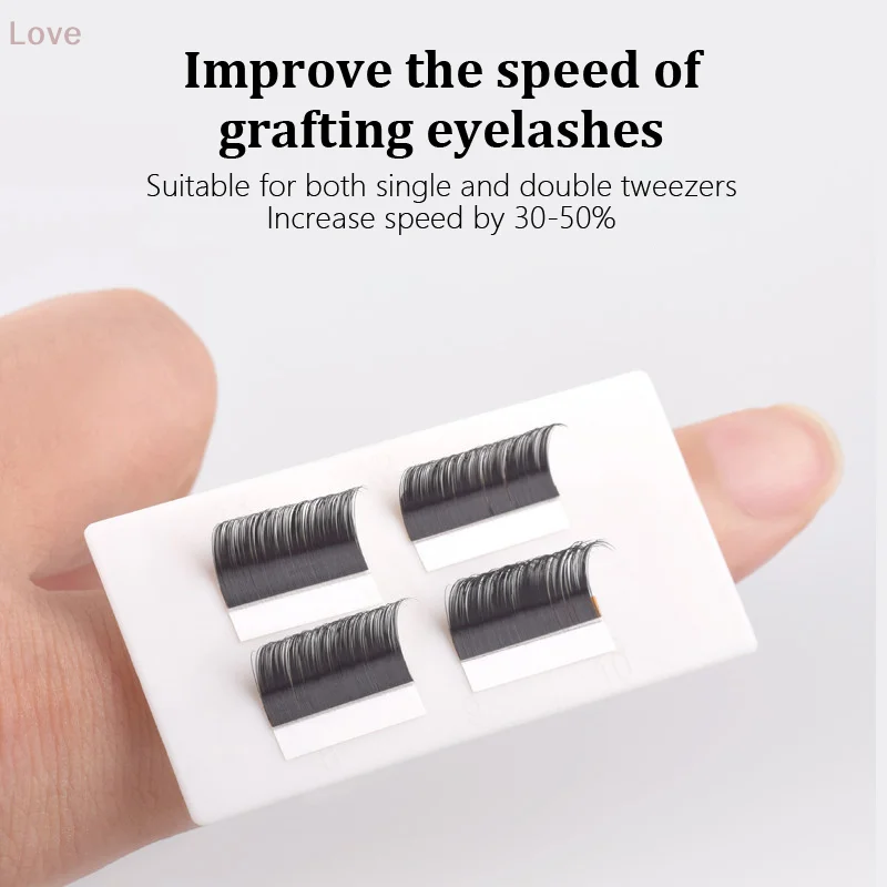 Eyelash Splitter Nail Art Tattoo Glue Pallet Holder Eyelash Extension Rings Stand Adhesive Pigment Holders Finger Beauty Tools