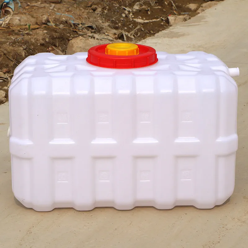 

Thickened Square Plastic Water Tank Household WateR Storage Bucket Horizontal WatEr Storage Bucket Outdoor Large WAter Tower