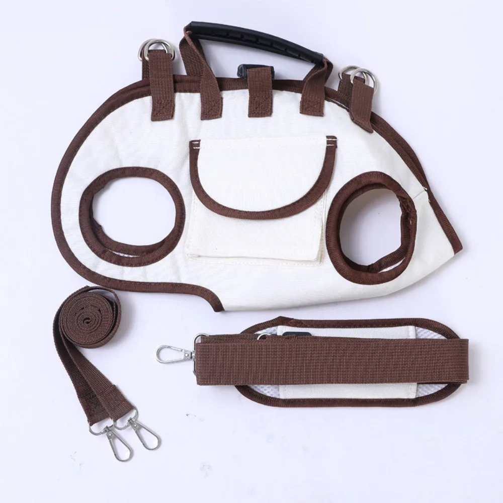 

Portable Adjustable Dog Carrier Backpack Soft Breathable Dog Outing Bag with Leash Labor Saving Pet Travel Backpack Outdoor