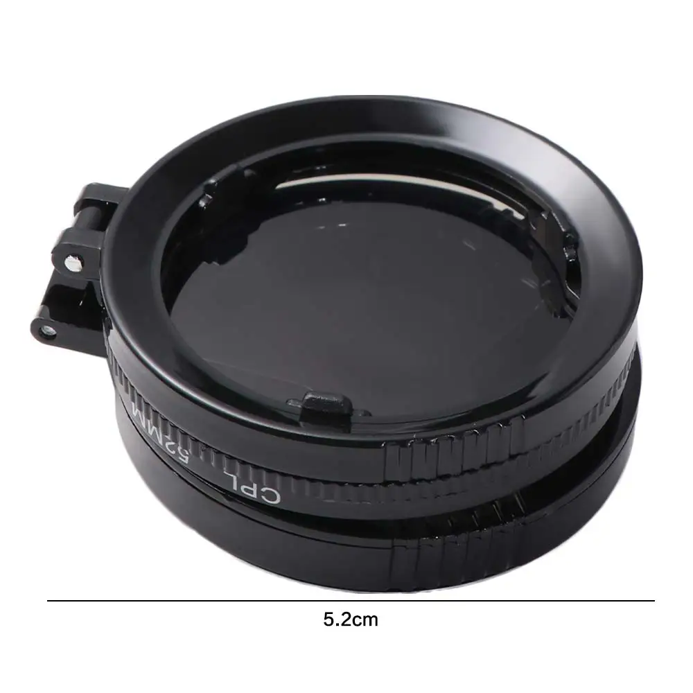 

52mm Mobile Phone Polarizing Filter Magnetic High-definition CPL Phone Filter Portable Reduce Glare Phone Filter Lens