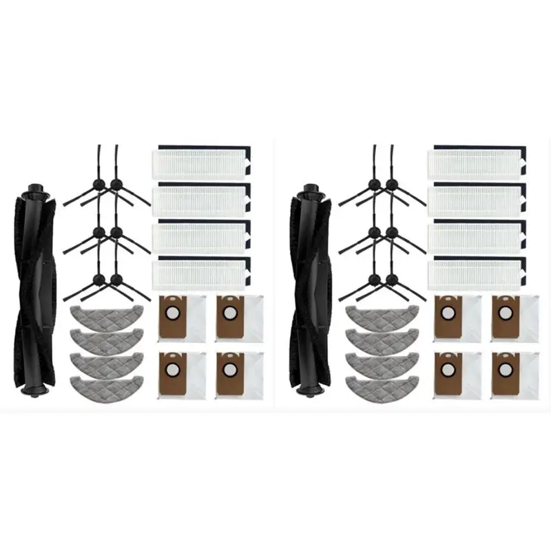 

Комплект аксессуаров VEHO-38PCS: боковые щетки, HEPA-фильтры, мешки для пыли, сменные фильтры для робота-пылесоса Viomi S9