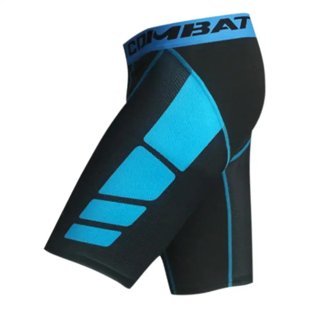 

Sports tight shorts men's breathable quick-drying football basketball running bottoms fitness compression trousers