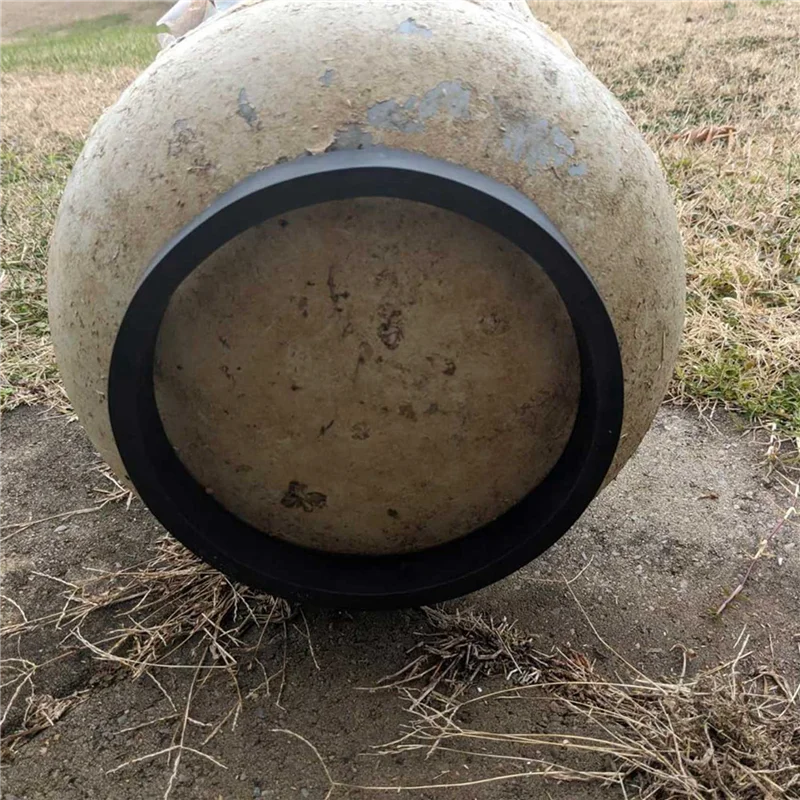 J1UL1N Ring Base For Propane Cylinder Tank,2Pcs Propane Tank Protective Spacer Base,Fits 20-40Lb(5-10 Gallons)Propane Cylinders