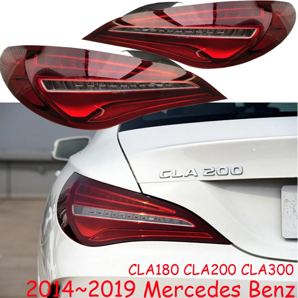 1pcs Car Bumper Taillamp For Mercedes Benz W117 Taillight 2014~2019 CLA180 CLA200 CLA300 Car Accessories LED W117 Rear Light