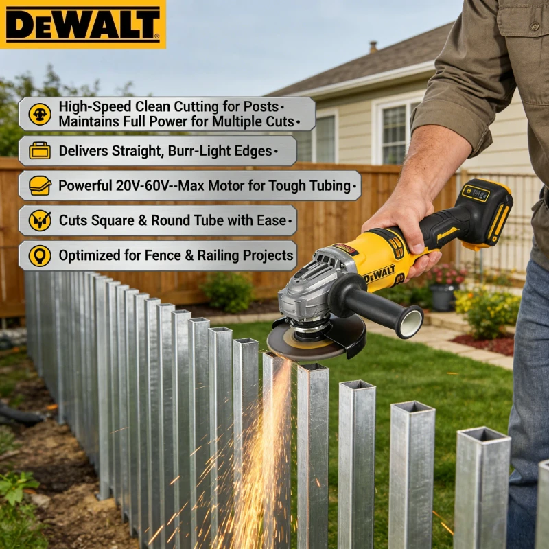 DEWALT DCG414 Brushless Angle Grinder: 125mm Heavy-Duty Cutt