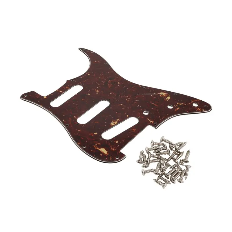 A06F-SSS 11-Hole ST Electric Guitar Guard 11-Hole Vintage ST Style Guitar Pickguard For Fits American Standard ST