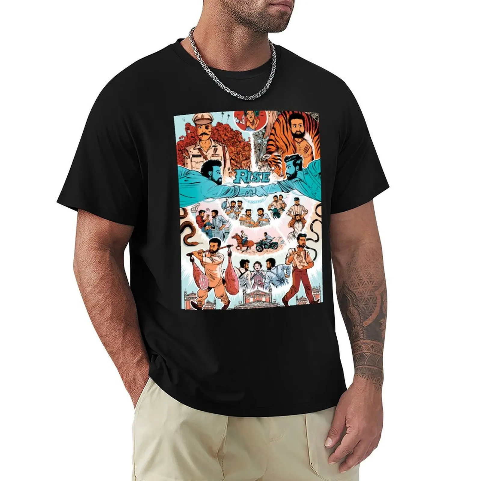 RRR Rise (Dosti) T-Shirt Classic Print Short Sleeve Shirt