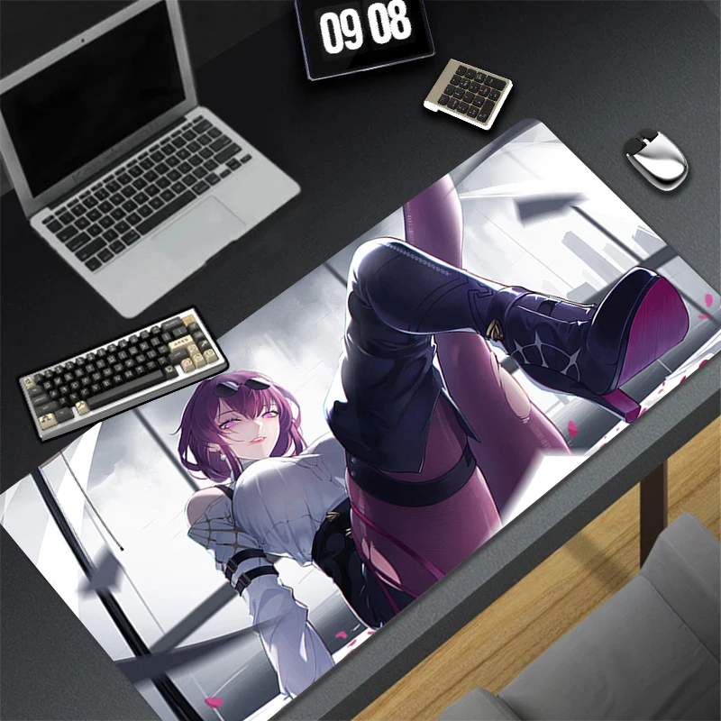 Computer Gaming Accessories HD Mousepad Office PC Mouse Pad H-honkai Star Rail Kafka Keyboard Pad Desk Decoracion Anime Desk Mat