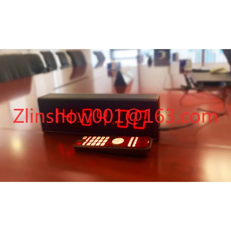 Conference speech debate competition exam timer LED charging double-sided large screen countdown reminder