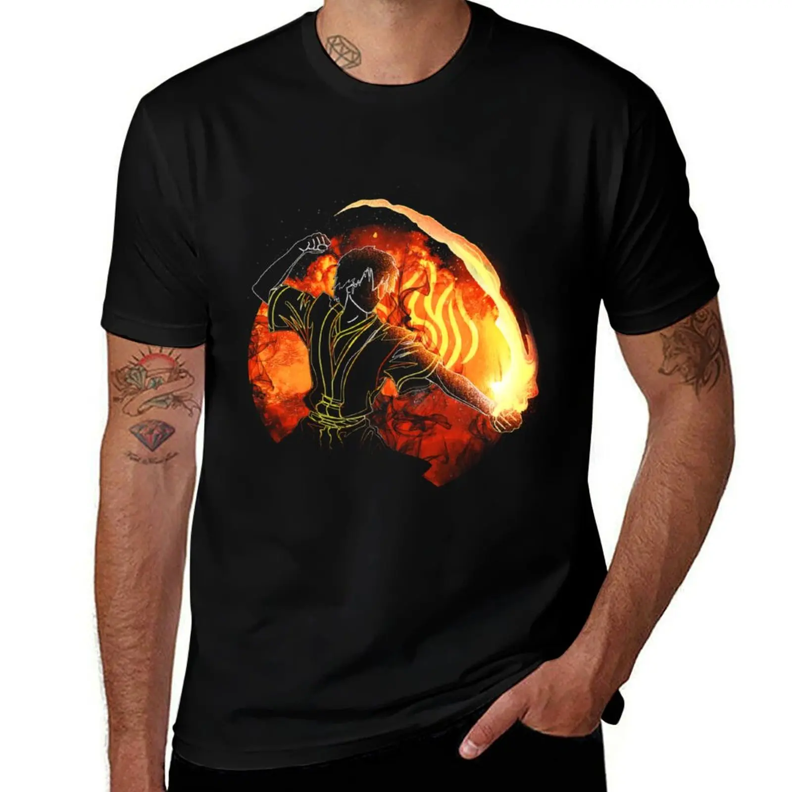 

Firebending Orb T-Shirt t shirt man designer t shirts for man graphic tees T-Shirt