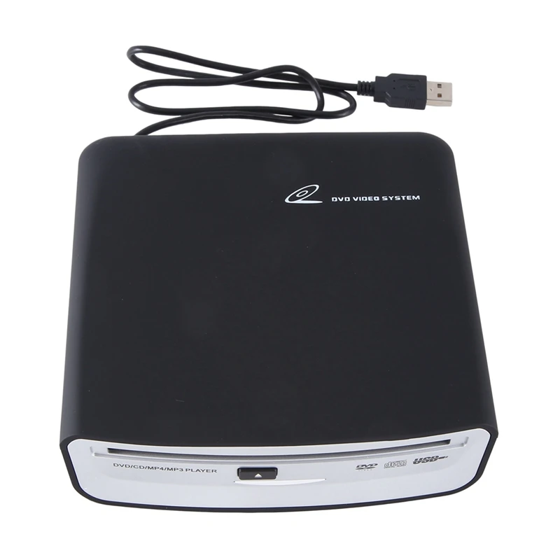 Universal Portable Car External CD Player, Plugs Into Car USB Port, Laptop, TV For Android 4.0 And Above Navigation