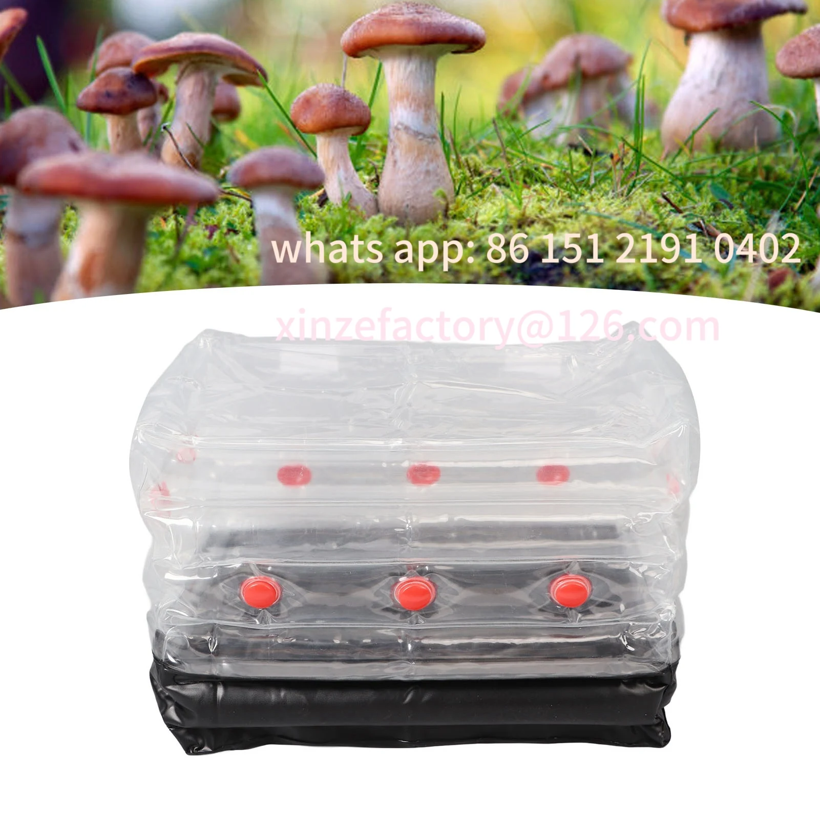 

Customizable MushroomMonotub Kit Home Inflatable Mushroom Kit Portable Inflatable Nursery Venti