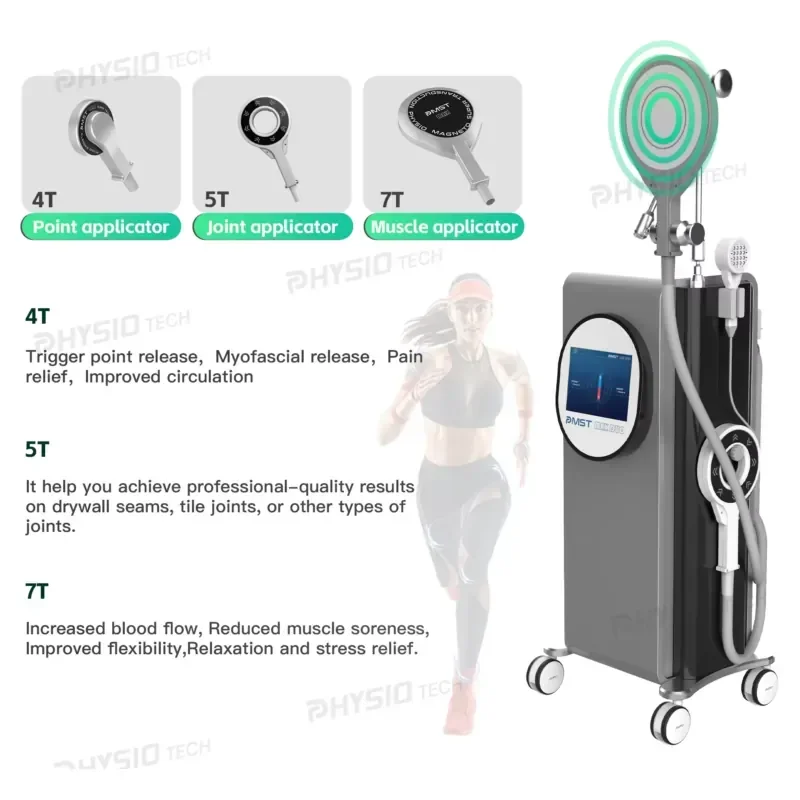 Dual Channel 7 Non-Invasive Magnetic Therapy Device Portable Rehabilitation Equipment 1200W