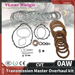 0AW CVT Şanzıman Yeniden Onarım Ana Revizyon Contaları Yağ Keçeleri Kiti Sürtünme Çelik Plakalar AUDI A4 A5 A6 Araba Aksesuarı