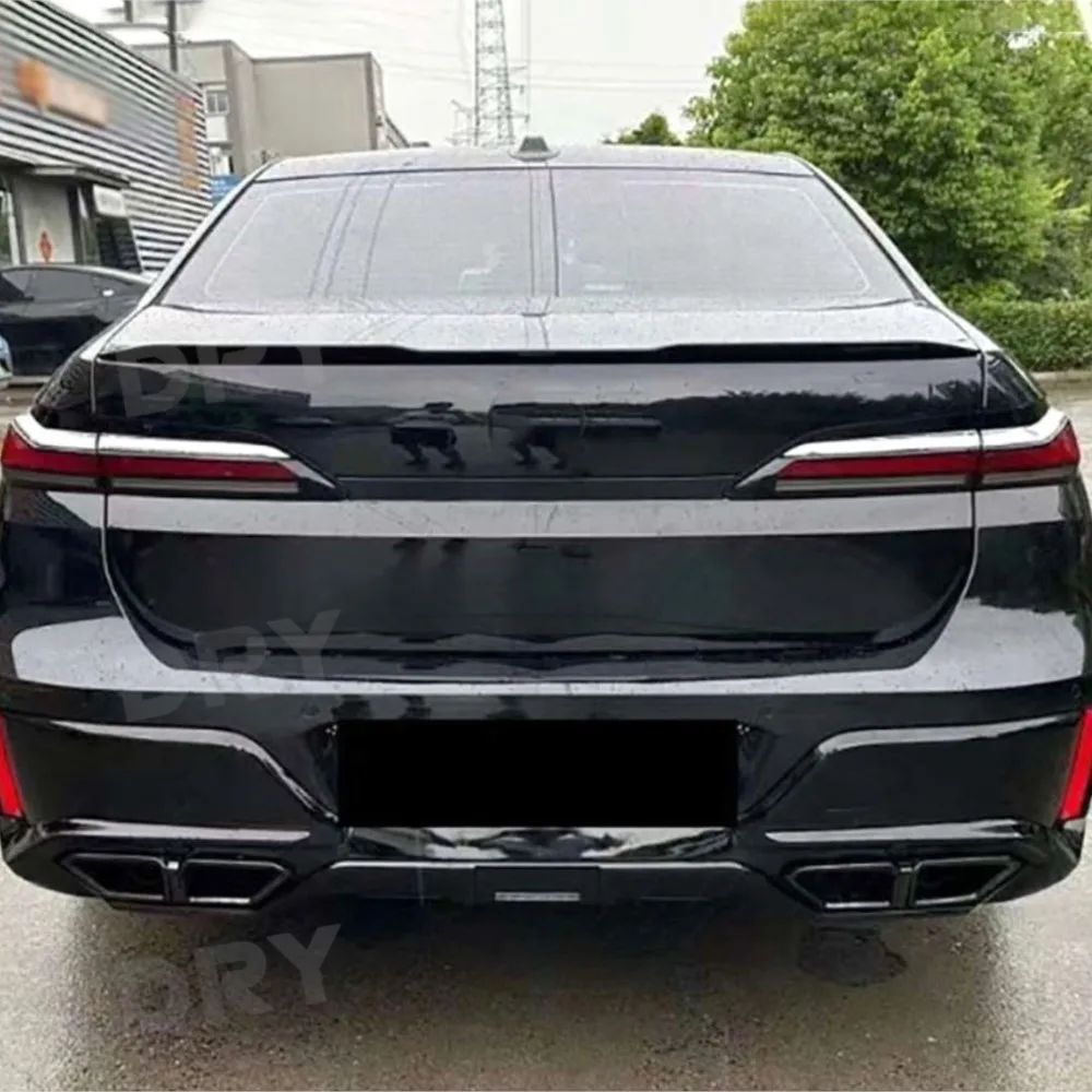 

Duckbill Rear Trunk Wing Spoiler Rear Spoiler Car Accessories Body Kits for BMW 7 Series G70 Sport 2023+ Trunk Decoration Wing