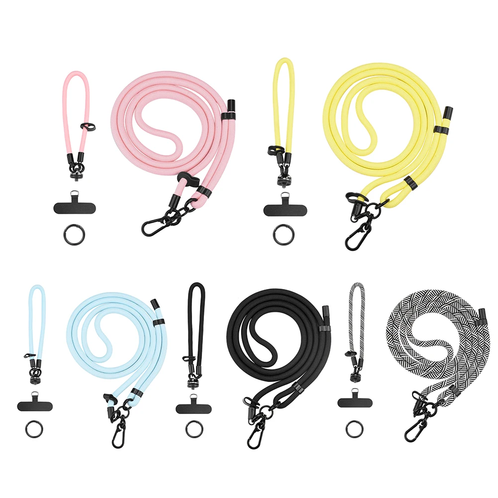 Плечевой ремень для камеры, износостойкая веревка для экшн-камеры, спортивная камера, ремешок через плечо для DJI Action 5 Pro/Insta360 X5 X4