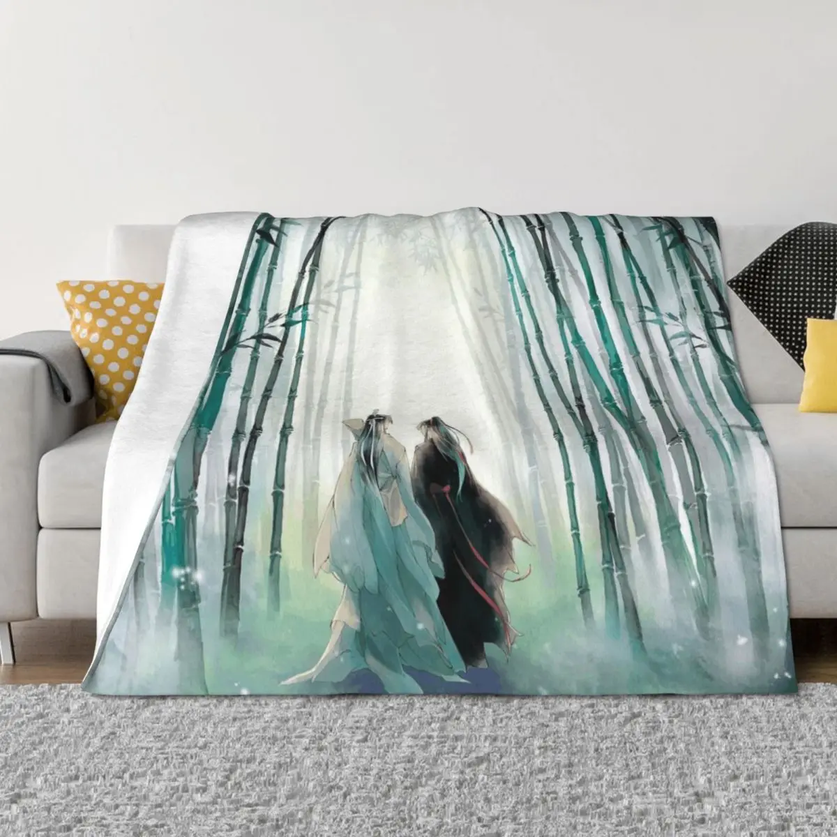 WangXian Just Married Life Throw Blanket Decorative Sofas Thermal Shaggy Comforter Blankets
