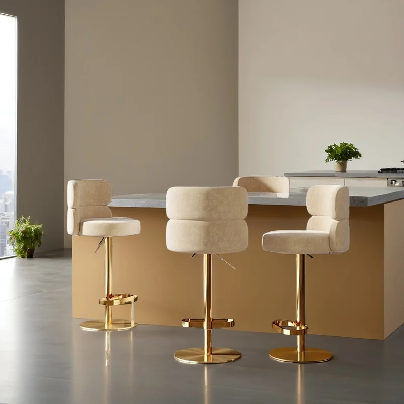 Рисунок 2 - Зеленые регулируемые барные стулья