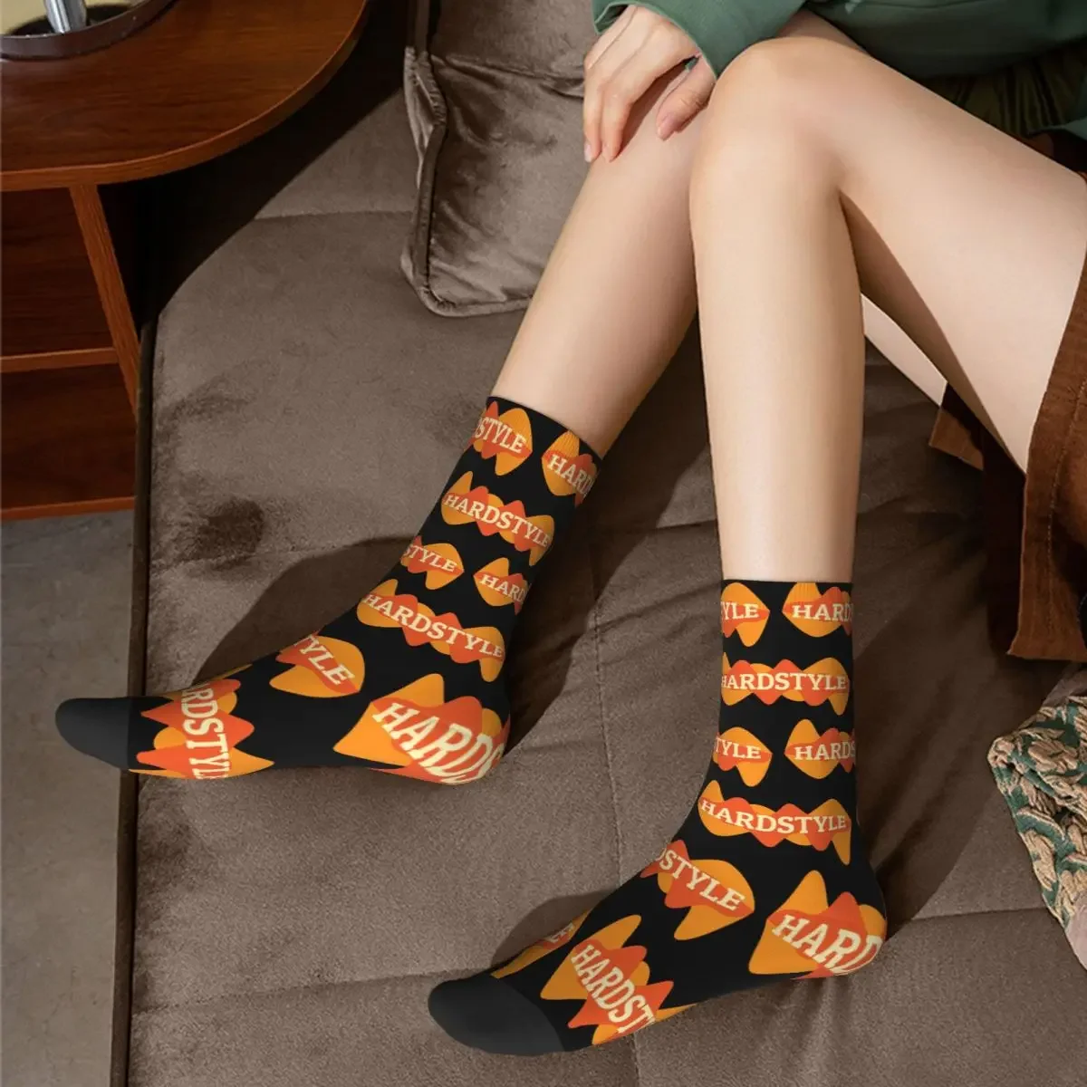 Chaussettes d'égaliseur de style dur Harajuku, bas super doux, chaussettes longues toutes saisons, accessoires pour cadeaux unisexes