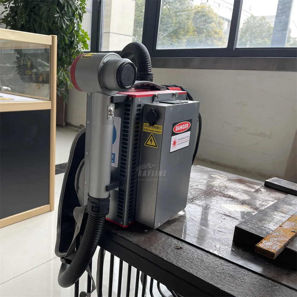 

200W Pulse Laser Cleaning Machine Impulse Cleaning Machine Portable Handheld Laser Cleaning Maschine for Sale