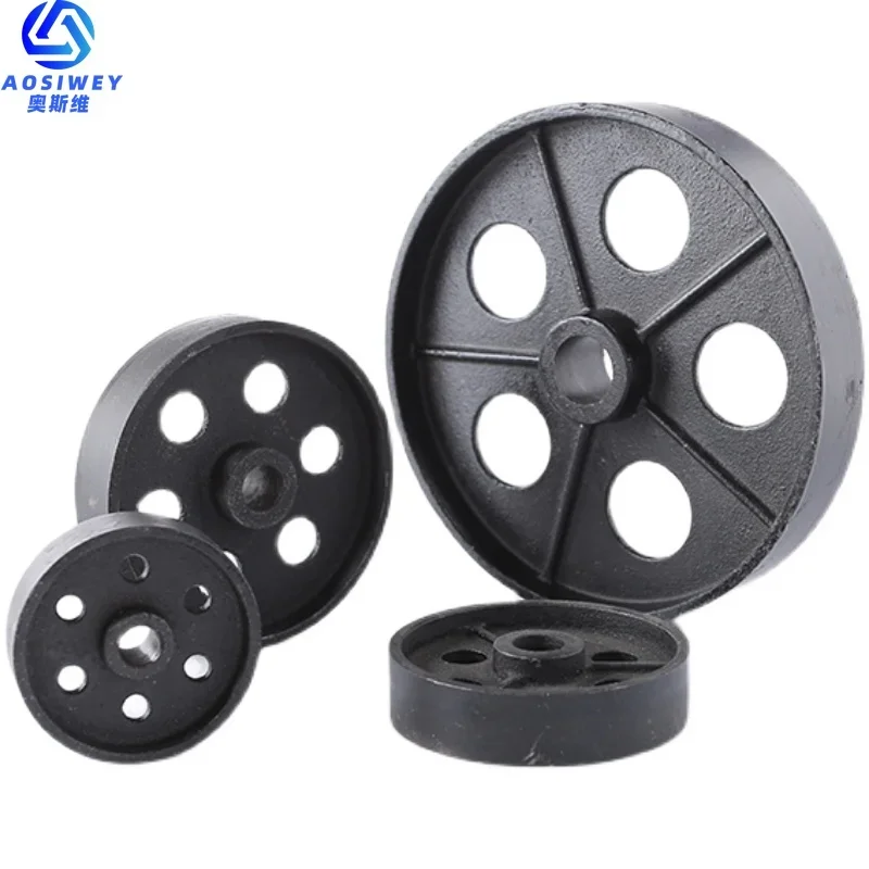 

Heavy duty iron core caster universal wheel solid core all iron wheel single wheel cast air compressor 4/5/6 inch