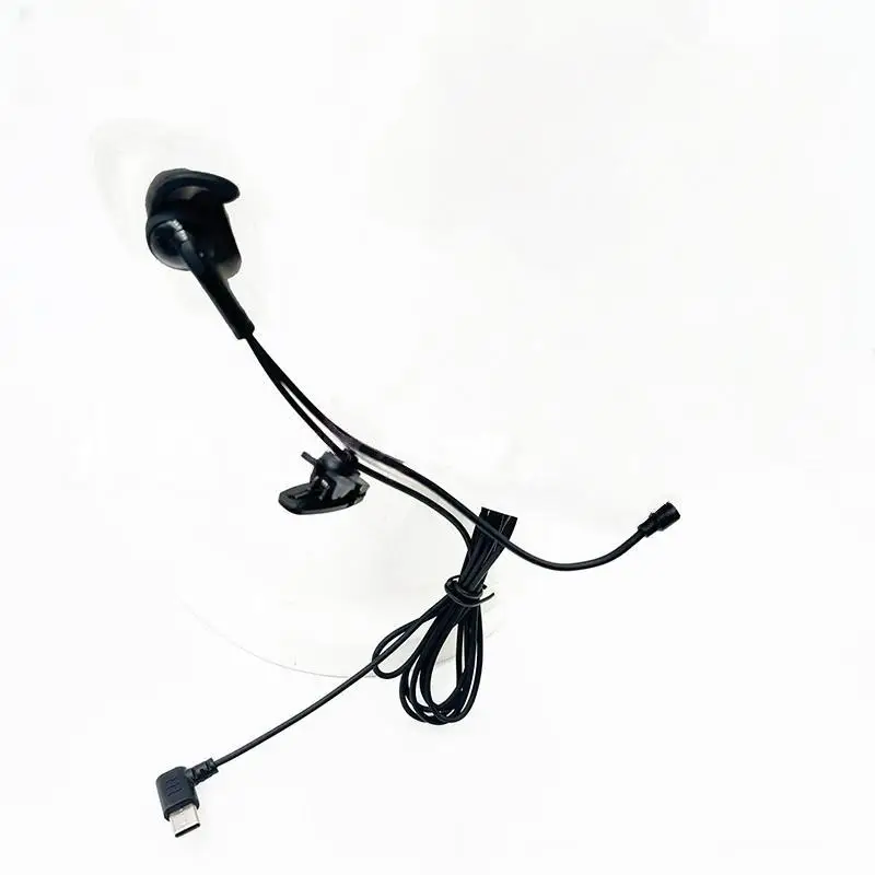 1Pcs Soccer Referee Communication Single Ear Hanging Headset Football  Judger Arbitro Earpiece For V6 V4 FBIM Helmet Heads