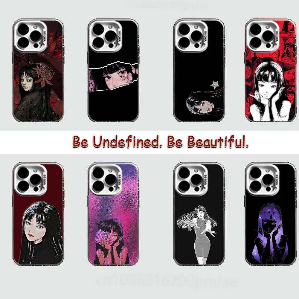 

J-Junji Ito T-Tomie Case for iPhone17 16 15 14 13 12 11 Pro Max Plus Air 16E X XR XS Max Hard Shockproof Bumper Cover