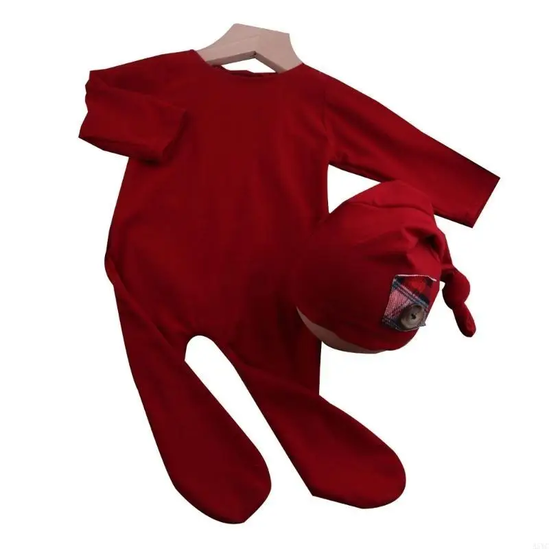 A5YC Christmas New Born Outfits Newborn Photography Props Newborn Photo Hat