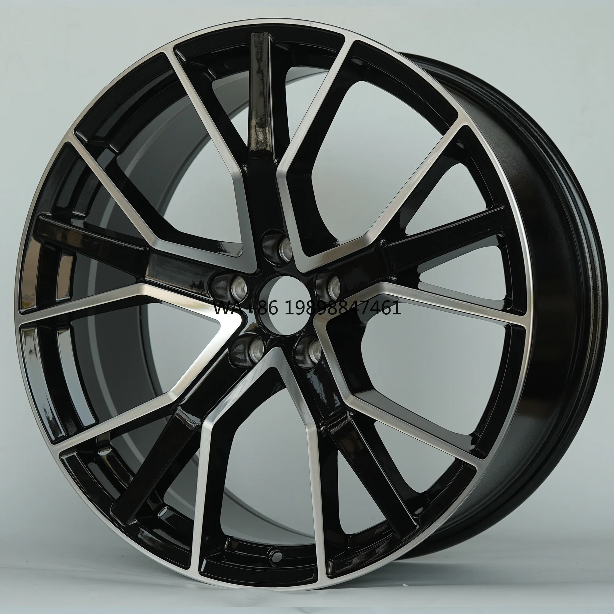 

Zinc Coated Durable 20 Inch Wheel Custom Fit Hub A356.2 Multi Spoke Aluminum 9.0J Width PCD 112mm Flow Formed Wheel for