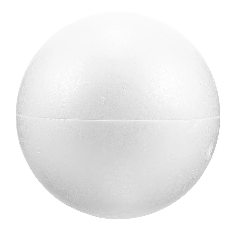 

Foam Ball Large Decorative Thick Foam Craft Balls DIY White Foams Balls Models Wedding Party Supplies Christmas Ornaments