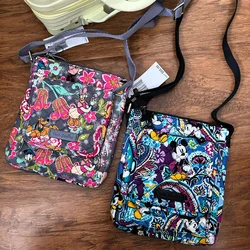 VB cotton print women's portable cell phone crossbody bag