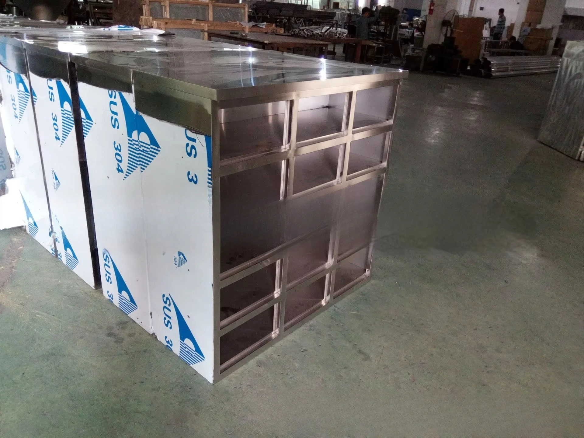 Stainless steel iron household storage filing cabinet dormitory staff locker household wardrobe