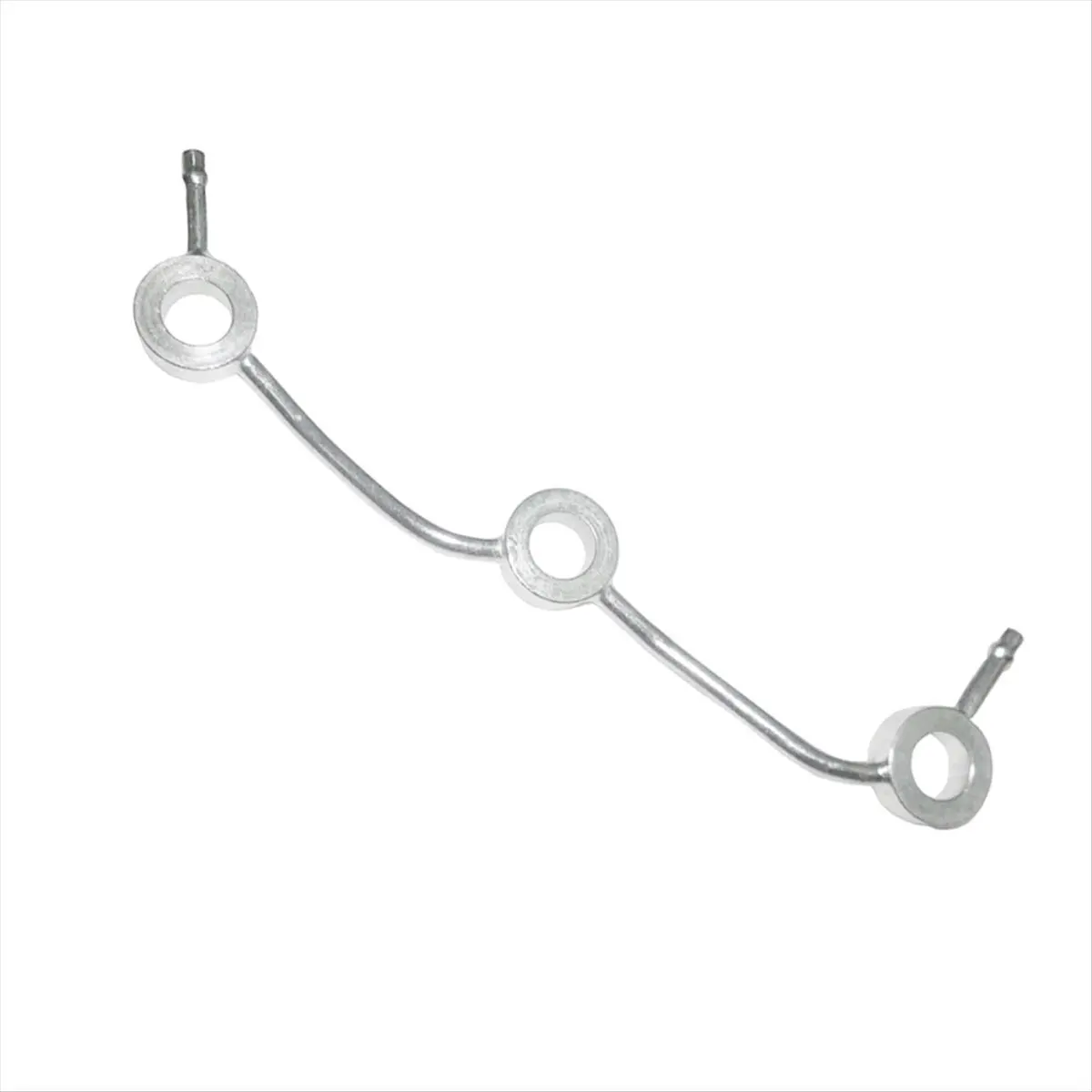 #59Z Fuel Overflow Pipe,Fuel Overflow Pipe for Kubota Engine D722 D782 GL11000 (Silver)