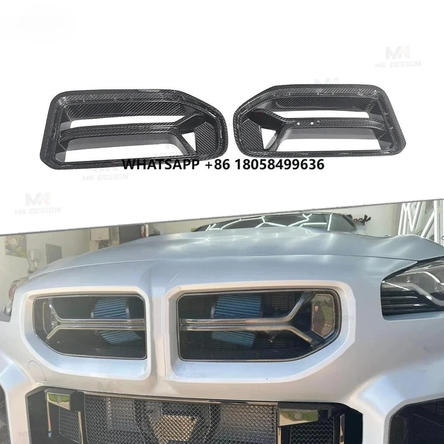 

Dry Carbon Fiber CSL Style Front Grille for M2 G87 Dry Carbon Fiber Front Grille Bodykit for M2 2023+ Grill Auto Parts