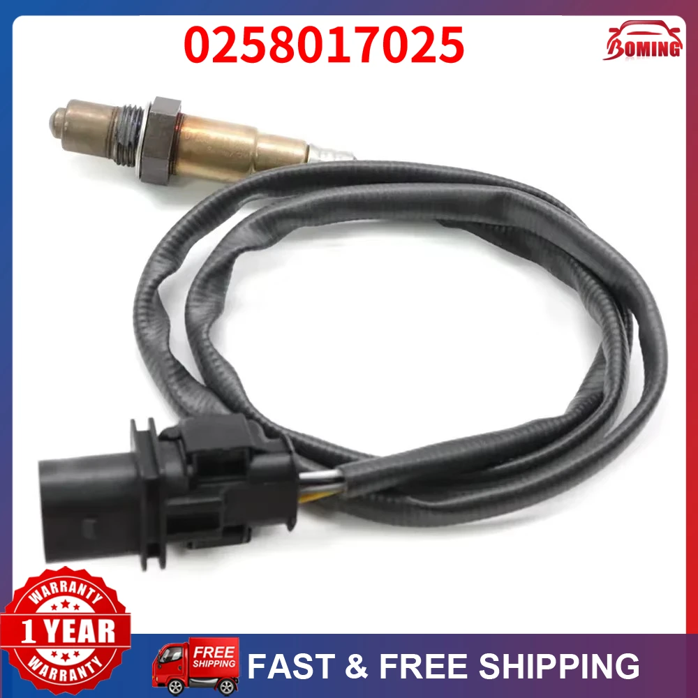 0258017025  Car Lambda O2 Oxygen Sensor For SEAT EXEO AUDI A3 A4 A6 TT SKODA SUPERB For Volkswagen EOS GOLF JETTA NEW BEETLE
