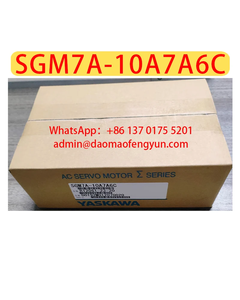 

SGM7A-10A7A6C Brand New Servo Motor SGM7A 10A7A6C，Fast shipping