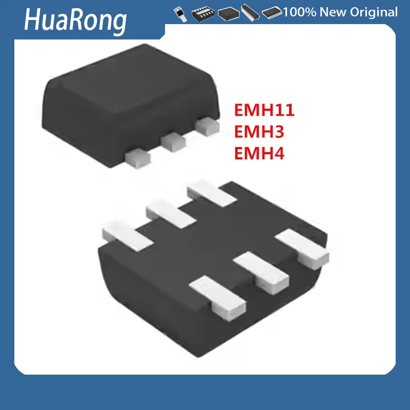 

100Pcs/Lot EMH11 EMH3 EMH4 SOT-563