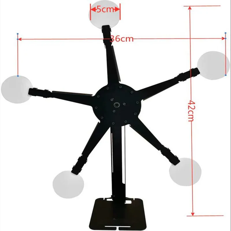 360 ° girando tiro alvo automático redefinir o treinamento tático do suporte de giro para o ar macio/bb bullet s/bala de água/bomba macia