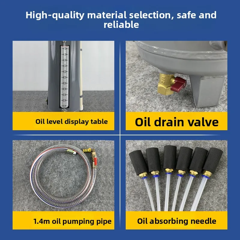 Waste Oil Collector Small Pneumatic Pumping Unit Gasoline Brake Fluid Replacement Tool